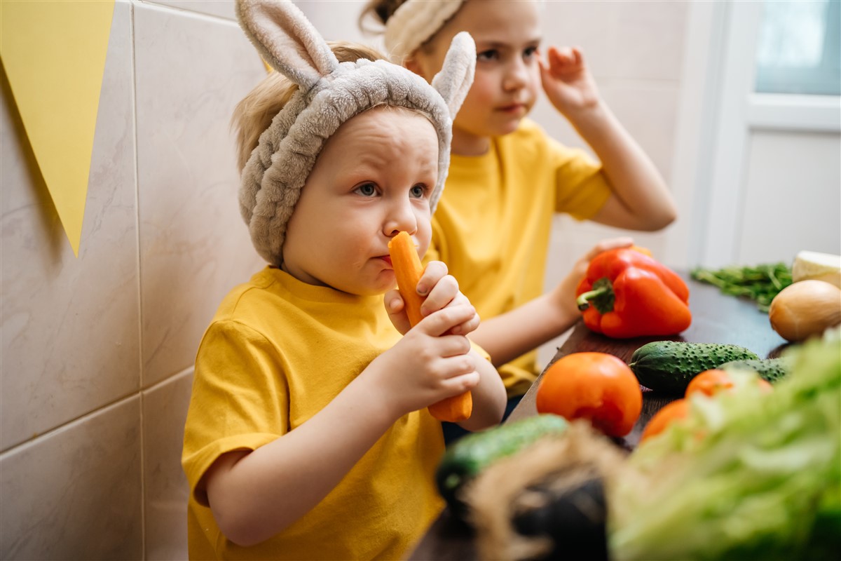 inciter les enfants à déguster des légumes