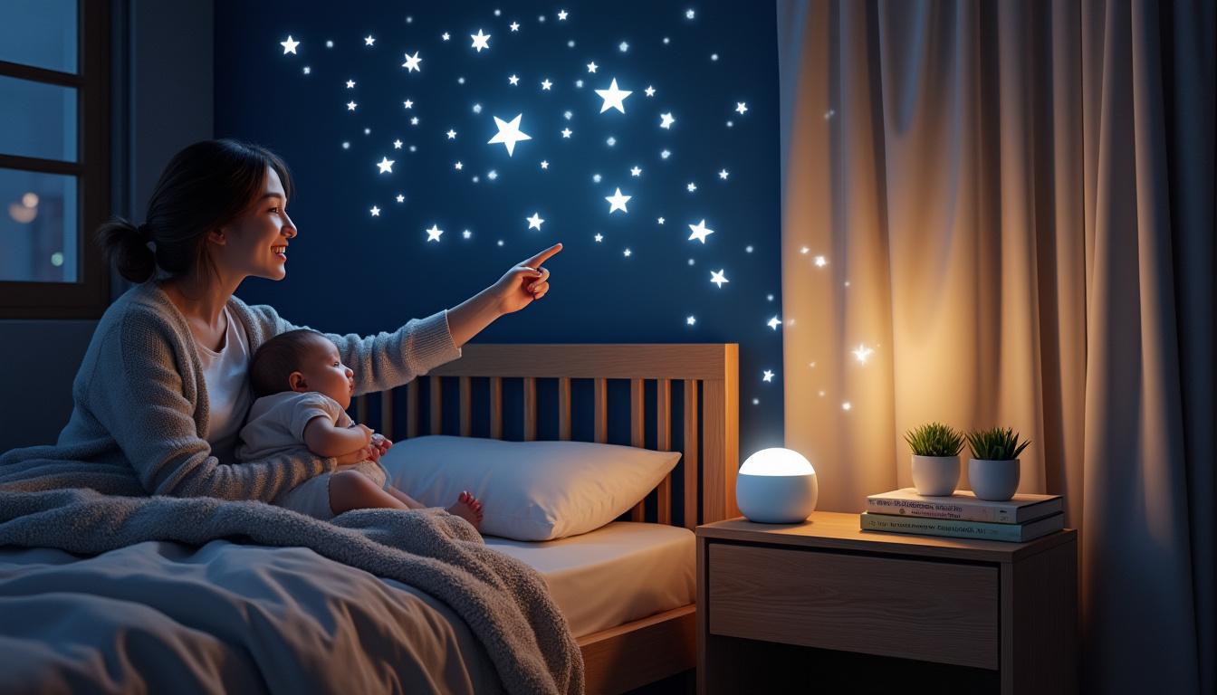 Guide d’achat : La veilleuse Duux avec projecteur, un must-have pour les jeunes parents