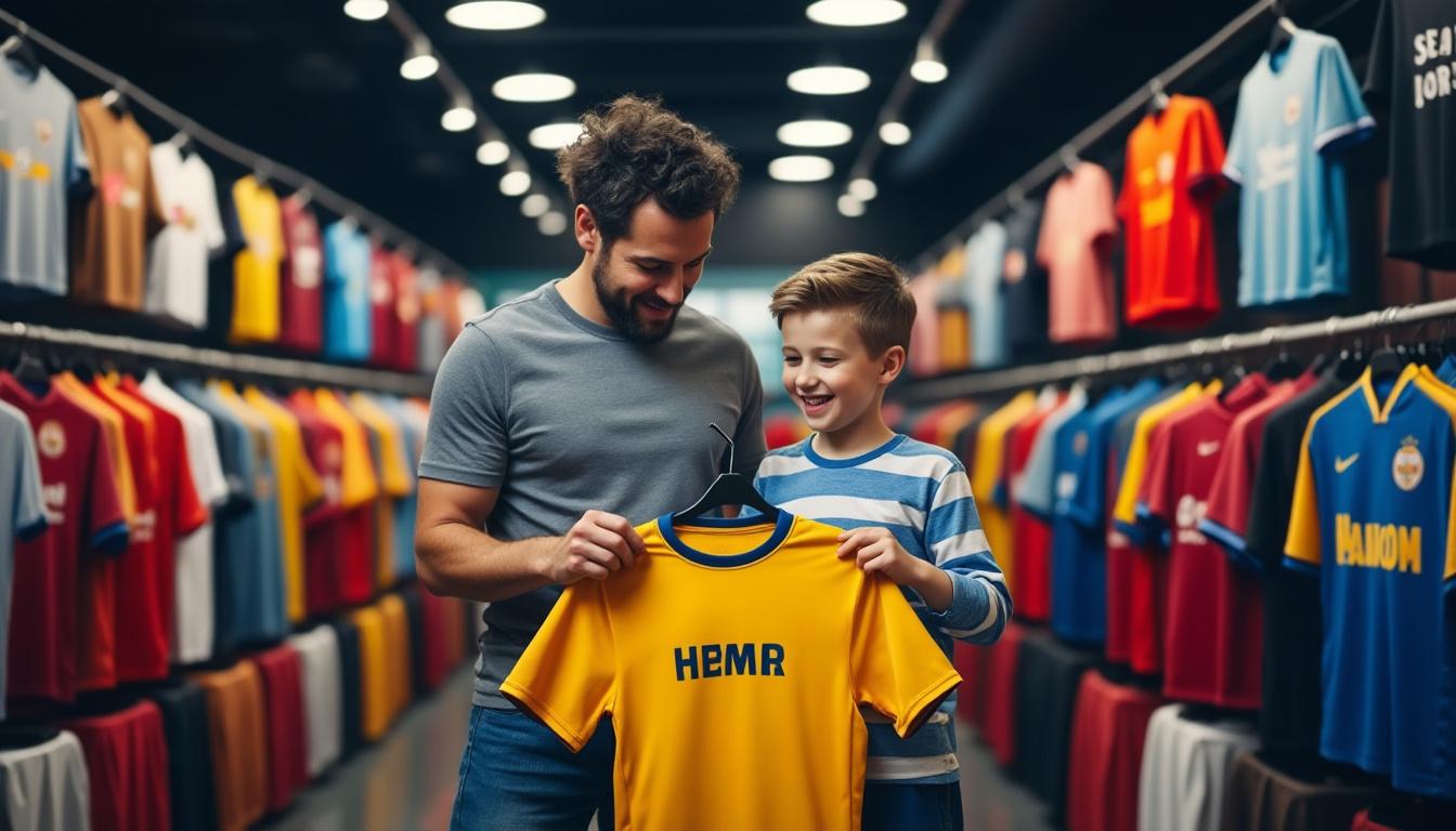 Les erreurs à éviter lors de l’achat d’un maillot de foot enfant personnalisé
