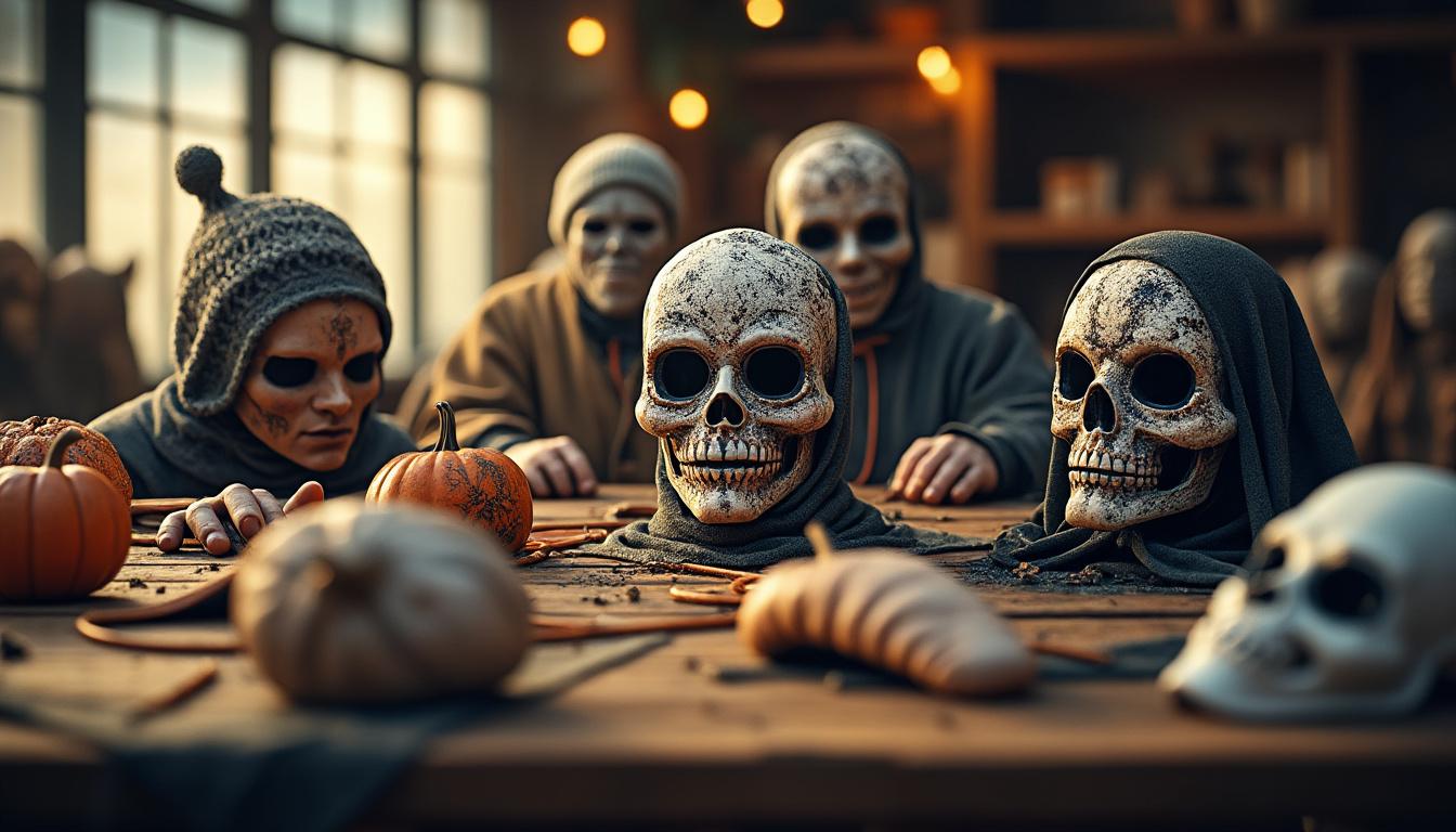 Comment organiser un concours de masques pour Halloween à imprimer