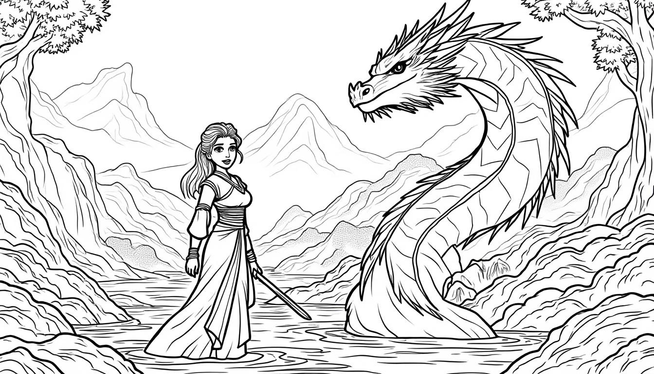 découvrez des idées originales de thèmes de coloriage inspirés par raya et le dernier dragon pour divertir et stimuler la créativité des enfants. parfait pour des activités à la maison ou à l’école !