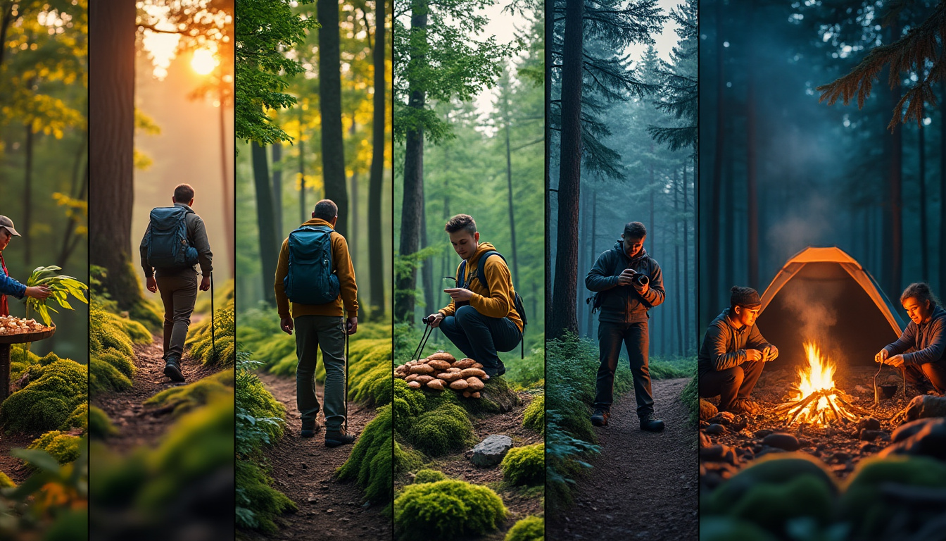 Jeux dans la foret : 5 activités incontournables pour vos sorties en pleine nature