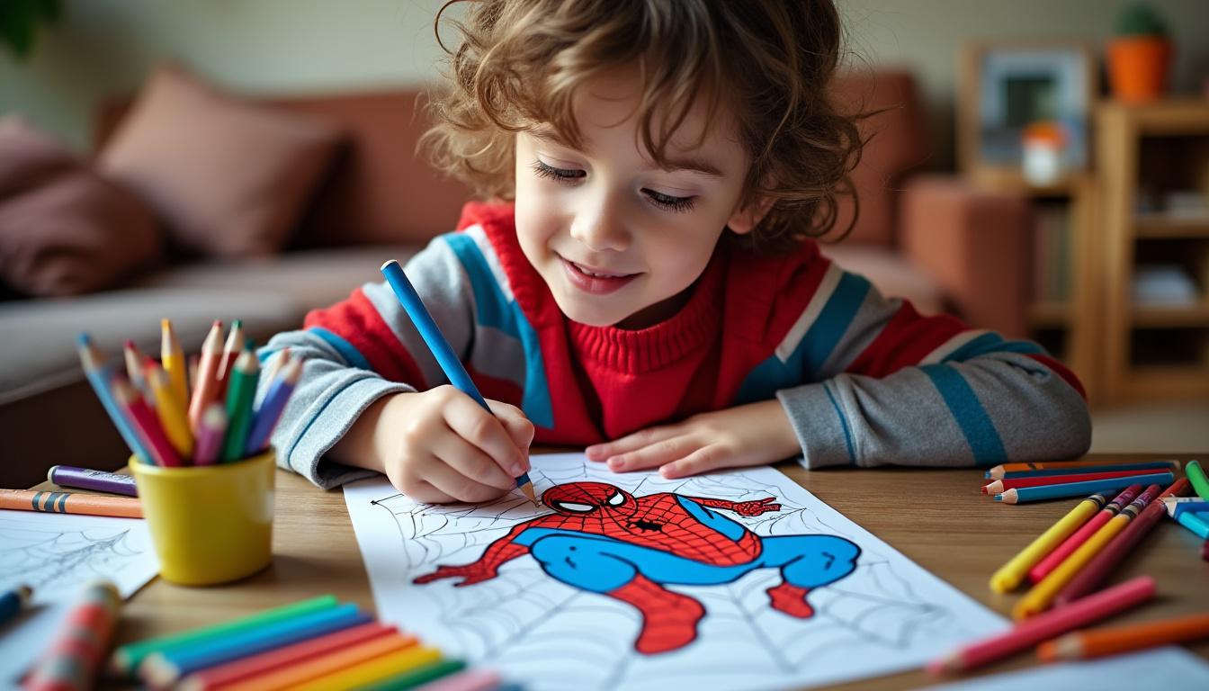 découvrez de superbes coloriages de spidey et ses amis à imprimer gratuitement pour stimuler la créativité et l'imagination de vos enfants. amusement garanti avec leurs super-héros préférés !