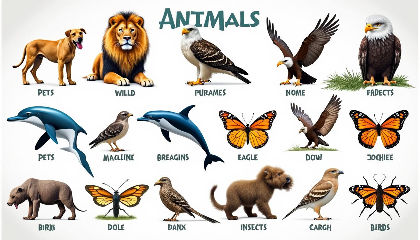 téléchargez gratuitement la liste des animaux en anglais au format pdf : un support essentiel pour enrichir votre vocabulaire et réussir vos révisions facilement !