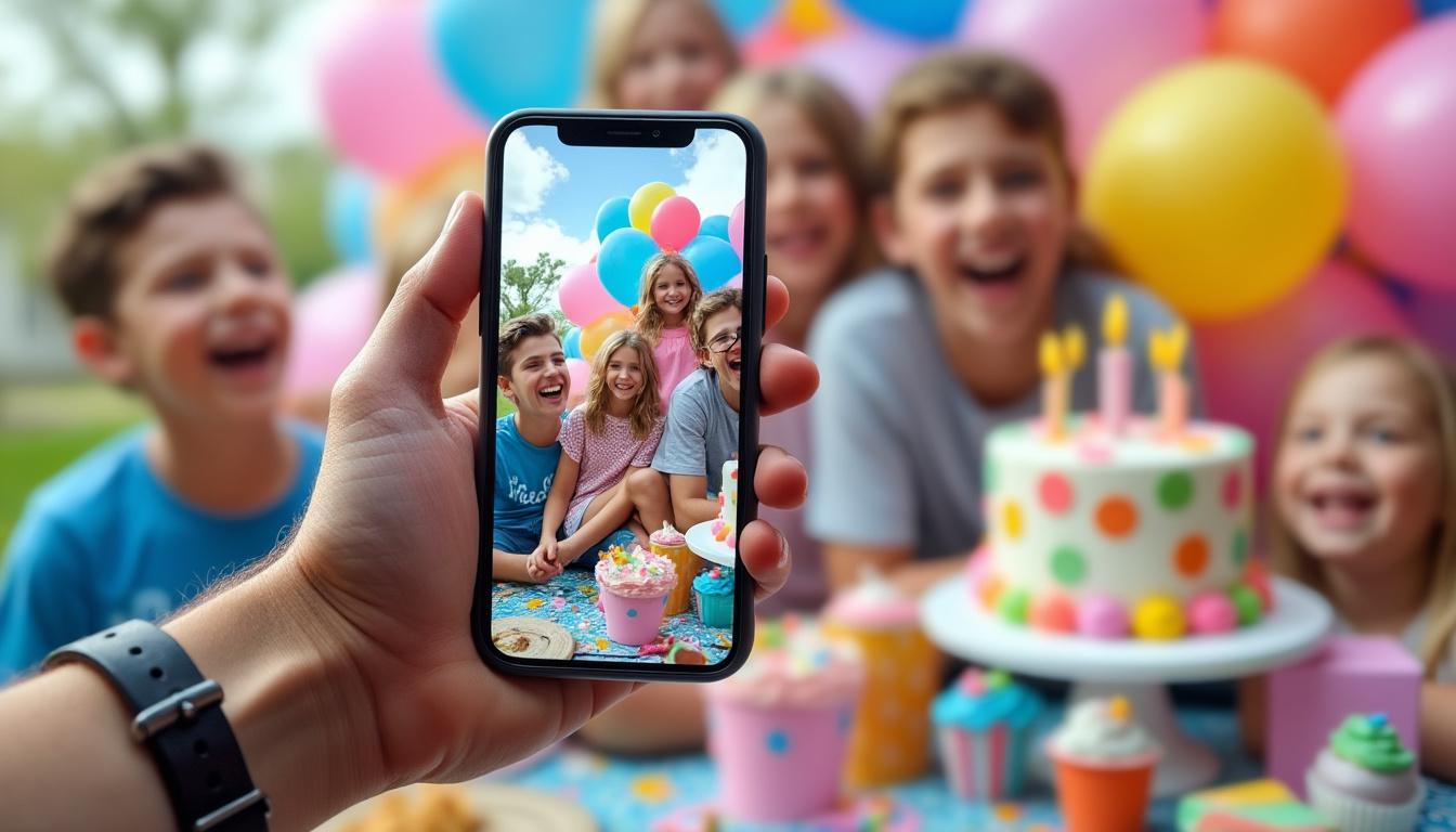 découvrez comment réaliser une vidéo souvenir inoubliable de la fête pour enfants, pleine d'émotions et de moments magiques qui resteront gravés dans les mémoires.