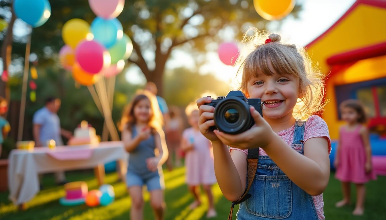 Comment créer une vidéo souvenir de la fête pour enfants qui marquera les esprits