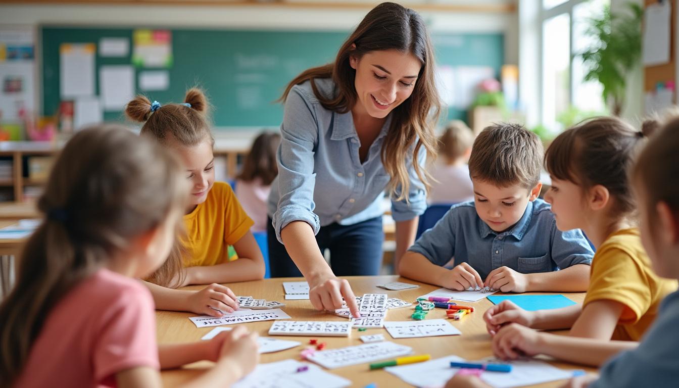 découvrez comment utiliser le domino des nombres pour rendre l'apprentissage des mathématiques ludique et efficace, en aidant les élèves à comprendre les concepts clés de manière interactive.