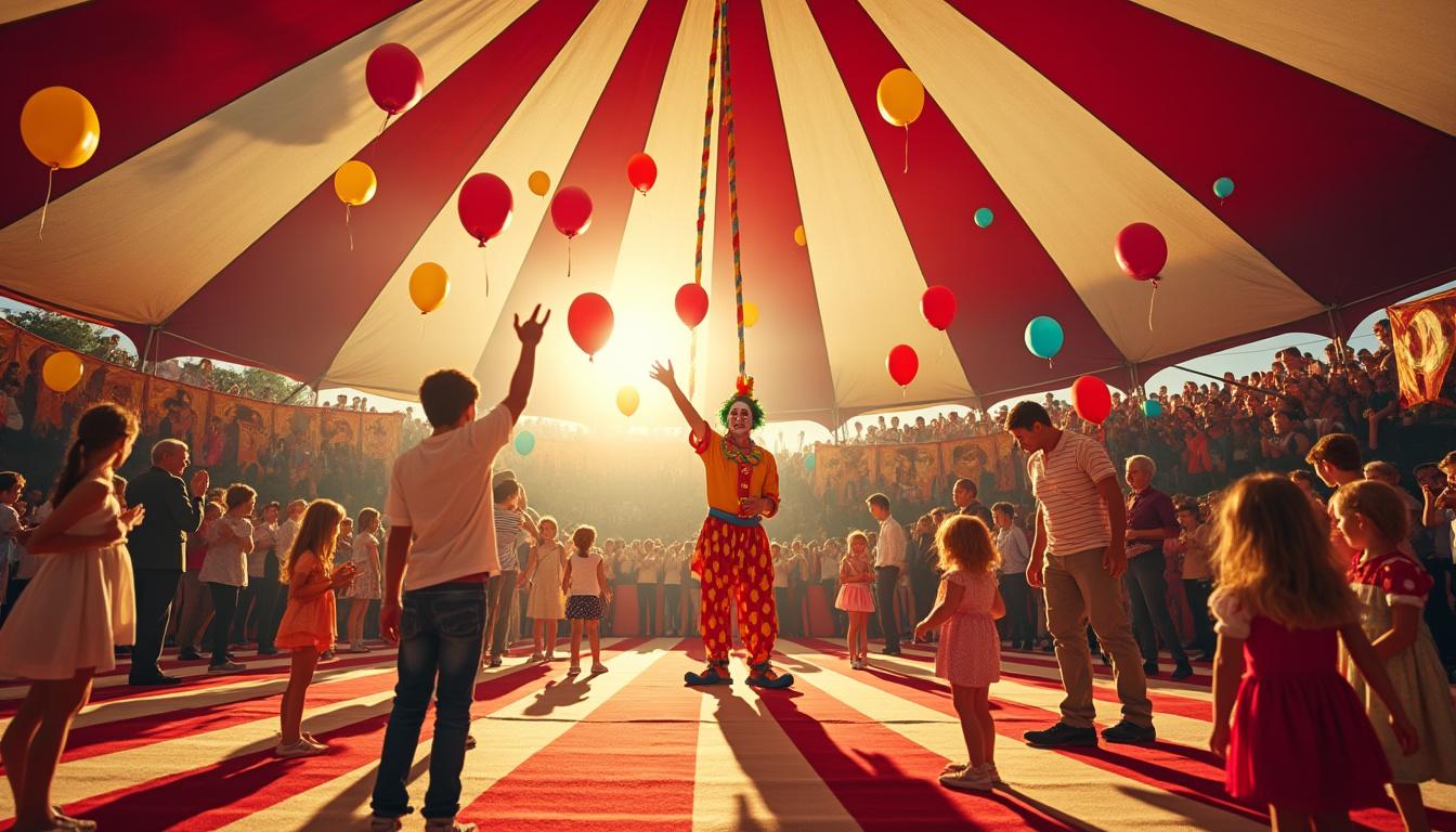 Les tendances de l&rsquo;année pour une fête pour enfants sur le thème cirque
