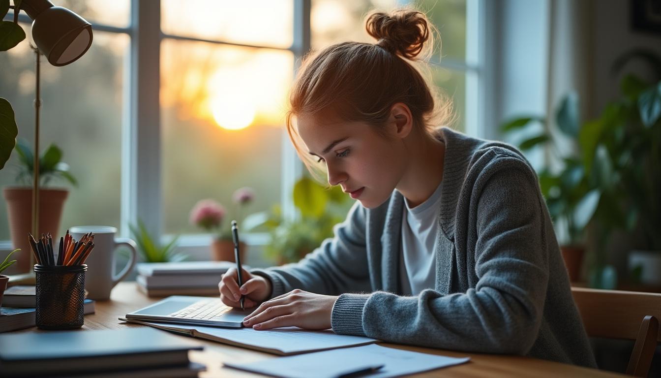 Préparer un exam sans stress de l’ado : astuces pour une révision sereine