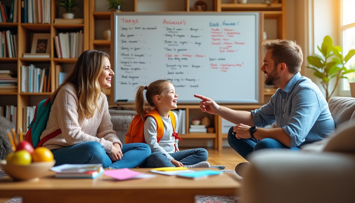 découvrez comment le jeu des conjugaisons en famille rend l’apprentissage du français ludique et efficace pour tous les âges.