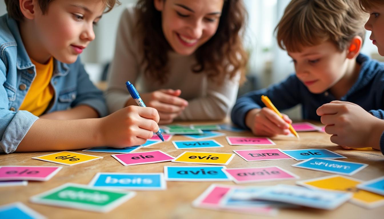 découvrez comment transformer l'apprentissage des conjugaisons en un jeu ludique et interactif à pratiquer en famille, pour allier plaisir et apprentissage.