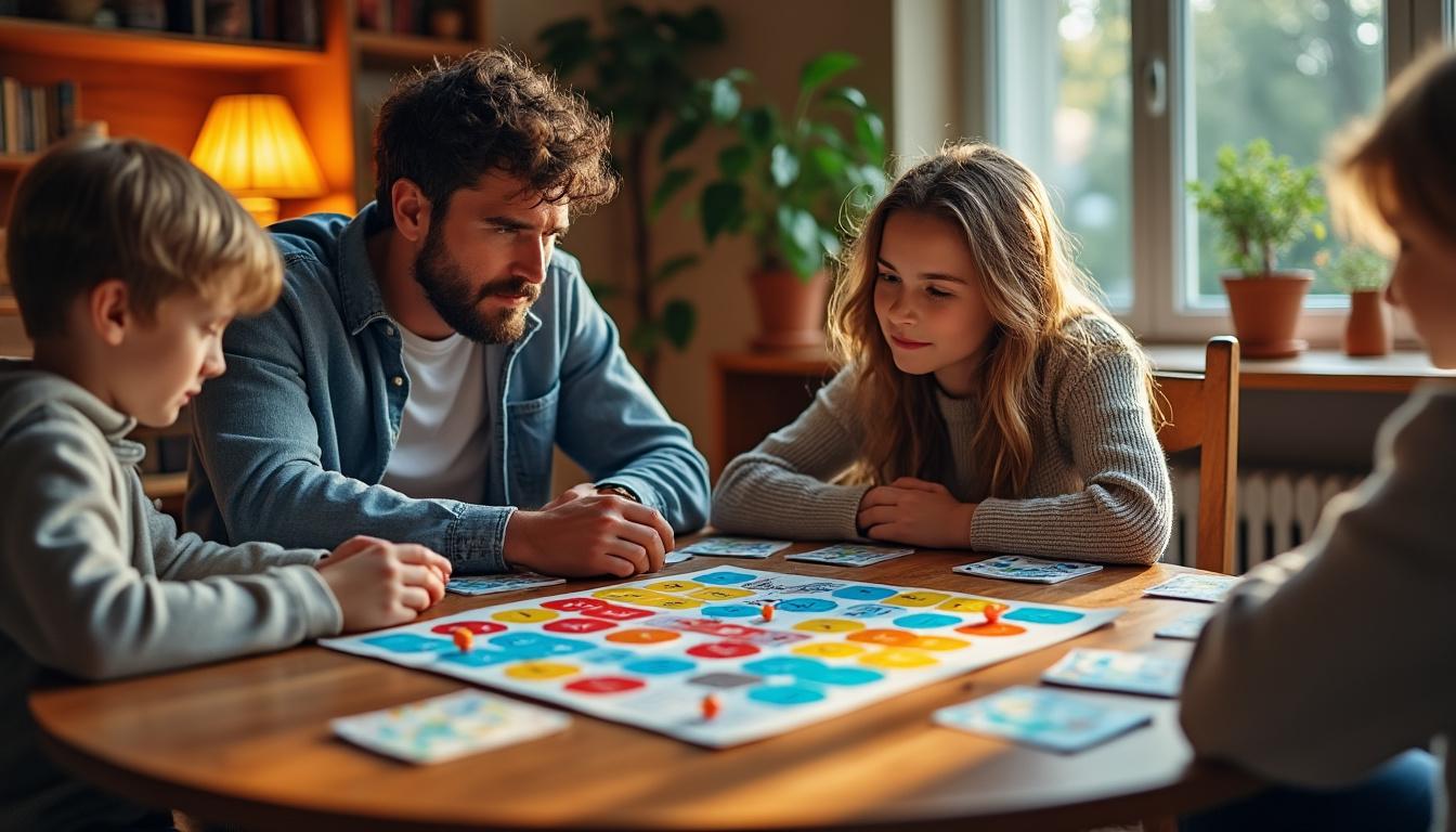 Transformez l’apprentissage avec le jeu des conjugaisons en famille