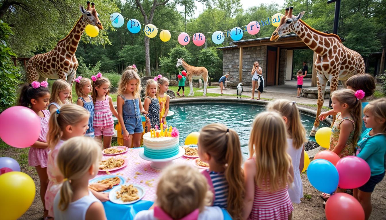 découvrez comment organiser un anniversaire d'enfant inoubliable au zoo local avec notre guide pratique, rempli d'idées d'activités, de conseils et d'astuces pour une fête réussie.