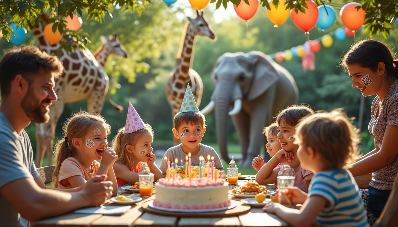 Un guide pratique pour célébrer un anniversaire d&rsquo;enfant au zoo local