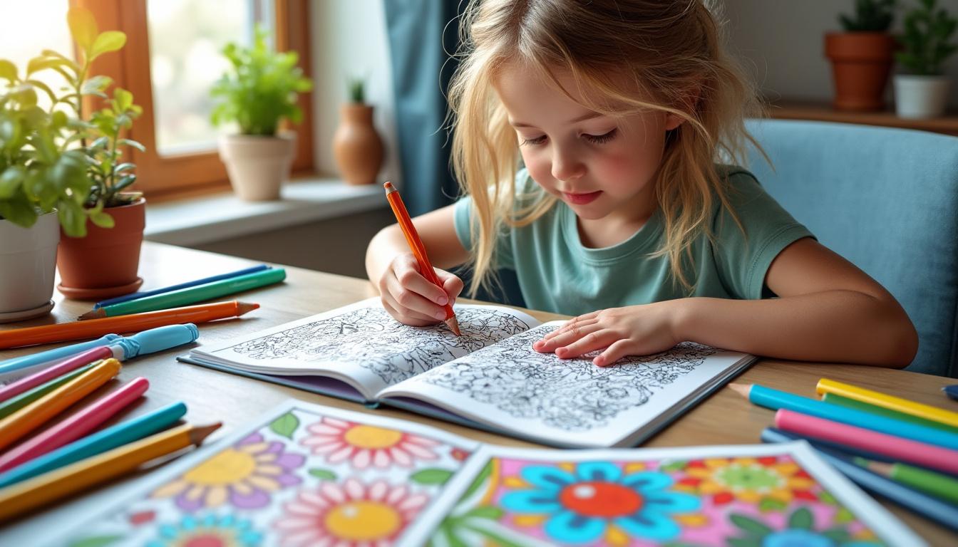Comment le coloriage magique en anglais stimule la créativité chez les jeunes