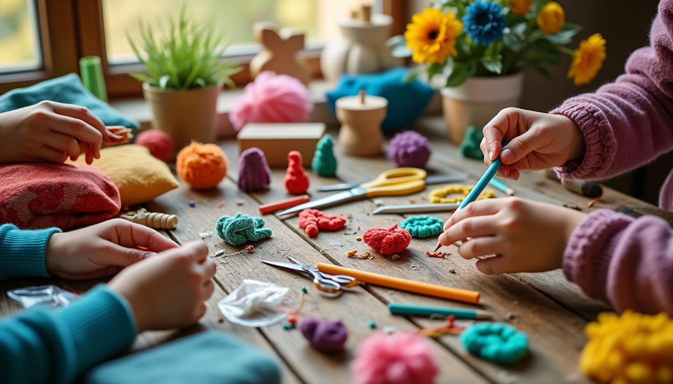 Déco de table enfantine : des DIY faciles à réaliser avec vos enfants