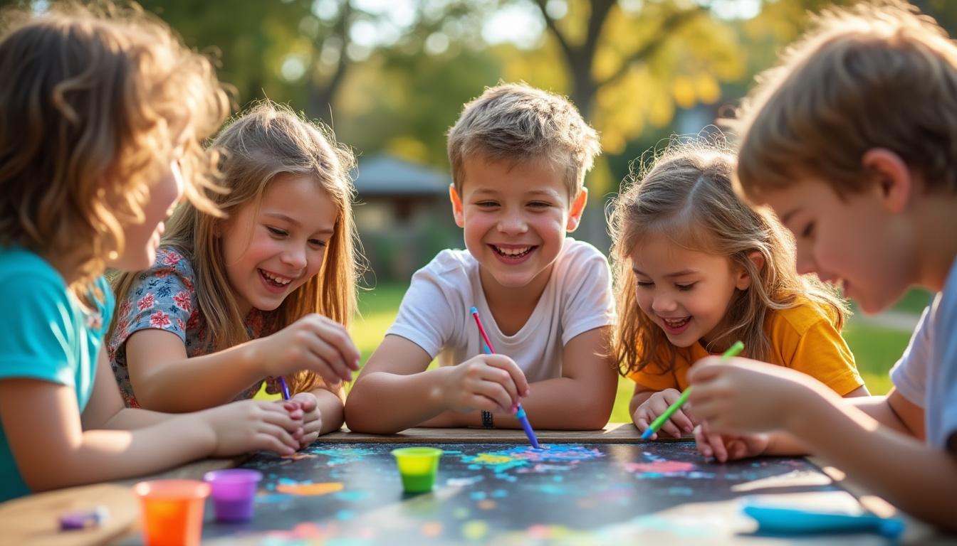 découvrez des gages amusants pour enfants qui encouragent à oser et à s'amuser tout en développant leur confiance et leur créativité.