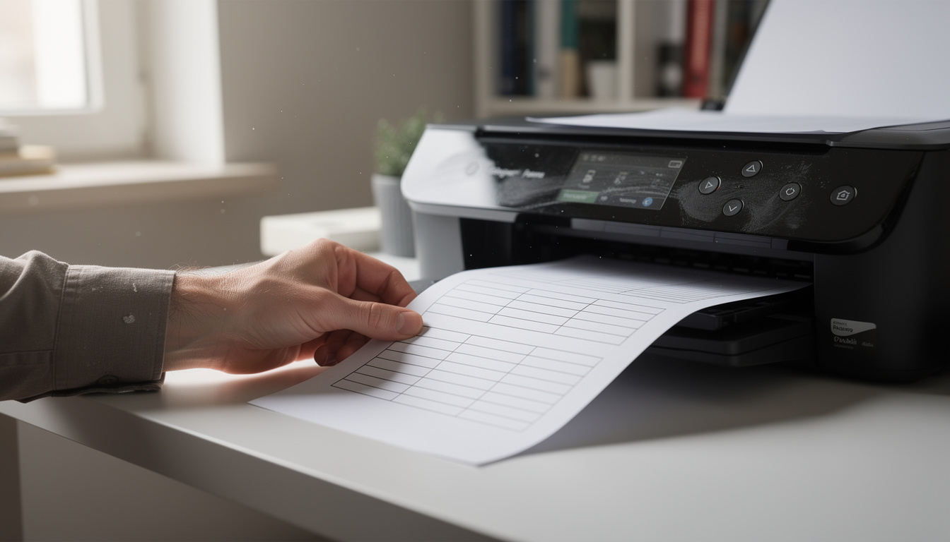 Imprimer le tableau de conjugaison : Guide étape par étape