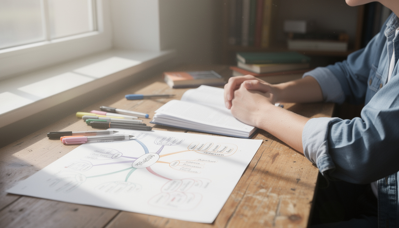 La carte mentale : fiche de lecture comme outil de synthèse pour vos études