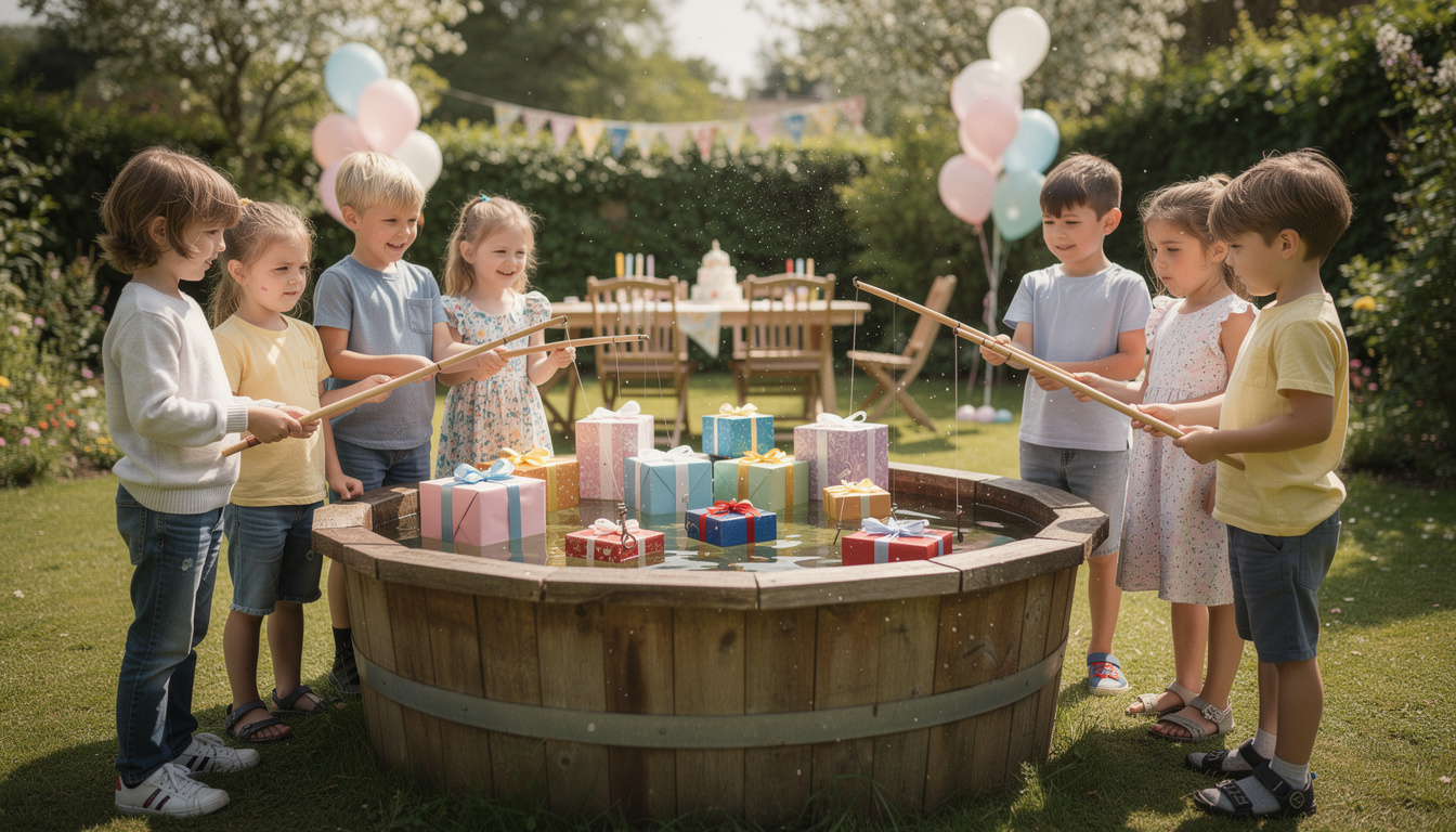 Pêche à la ligne durant un anniversaire d&rsquo;enfant : les types de cadeaux