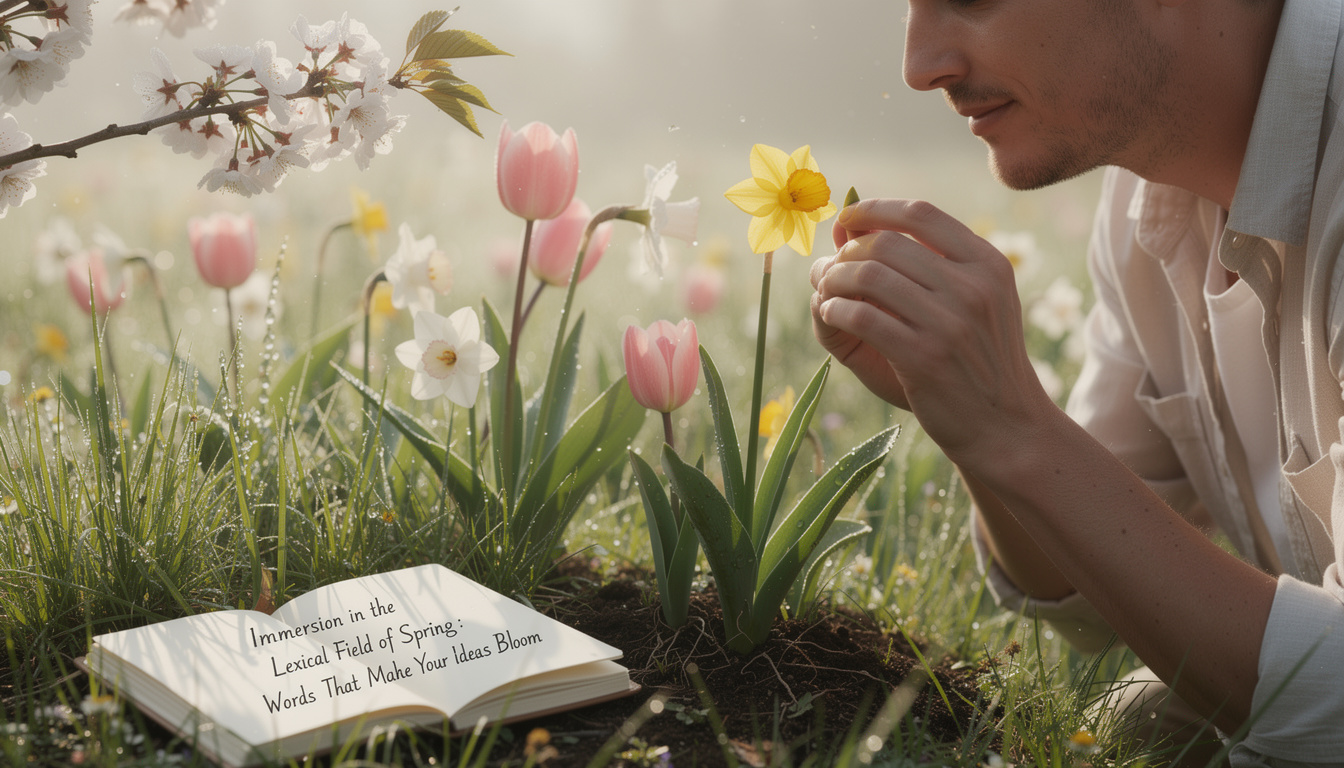 Plongée dans le champ lexical du printemps : les mots qui font fleurir vos idées
