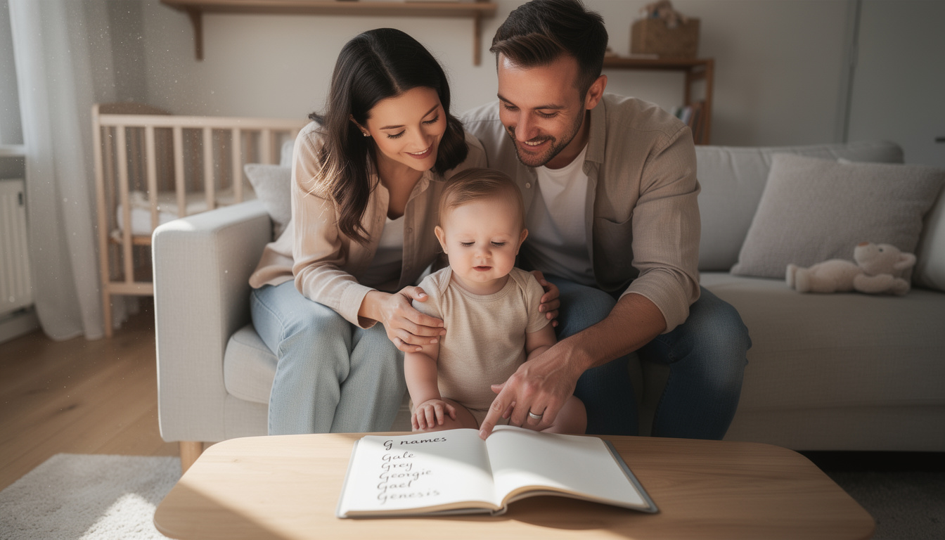 Pourquoi choisir des prénoms mixtes non genrés commençant par G pour votre enfant