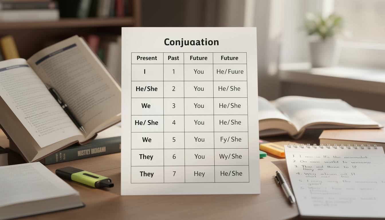 découvrez comment un tableau de conjugaison bien organisé peut faciliter votre apprentissage des verbes en français, pour maîtriser rapidement et efficacement la conjugaison.