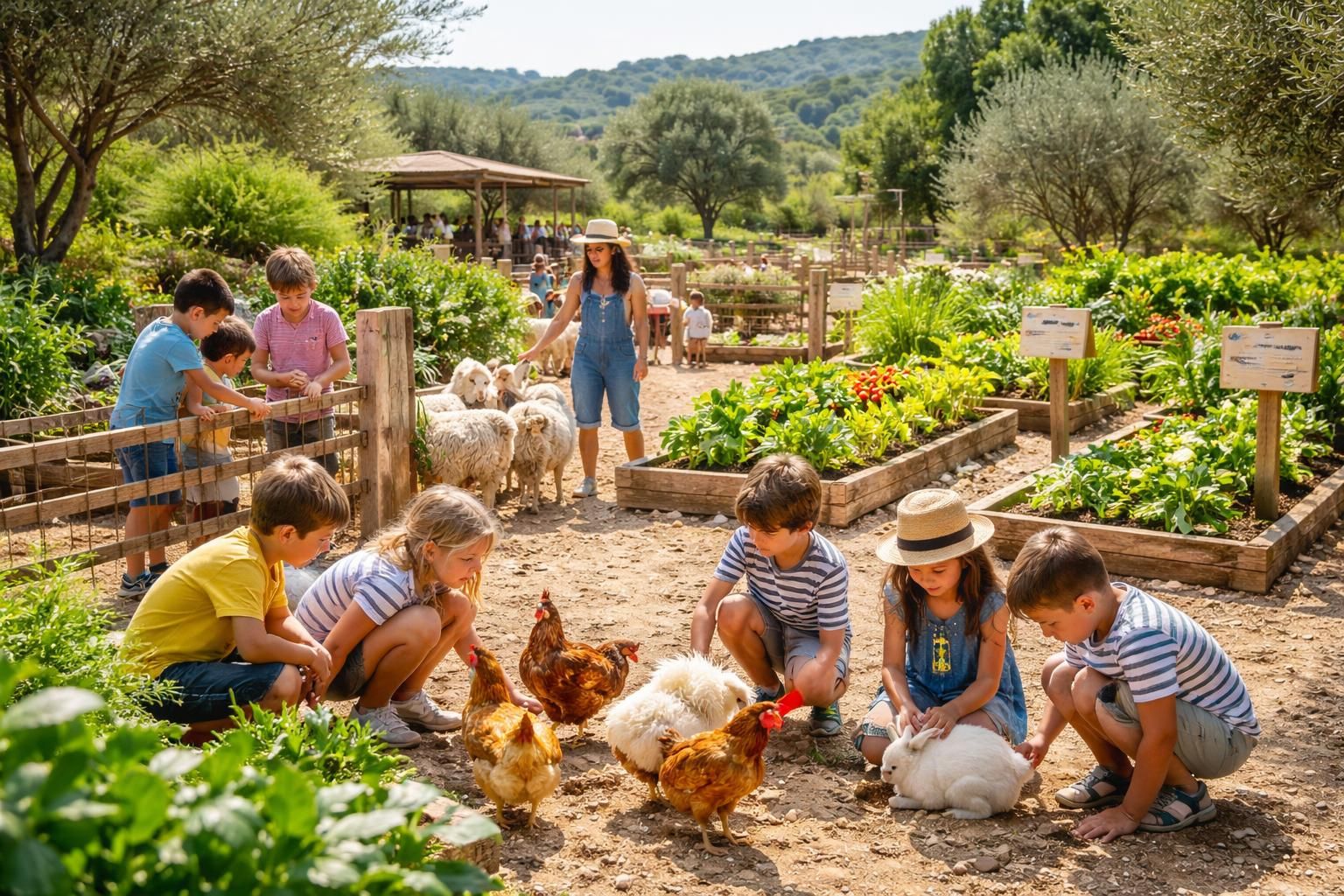 Comment la ferme pédagogique à Gruissan sensibilise les jeunes au respect de l&rsquo;environnement