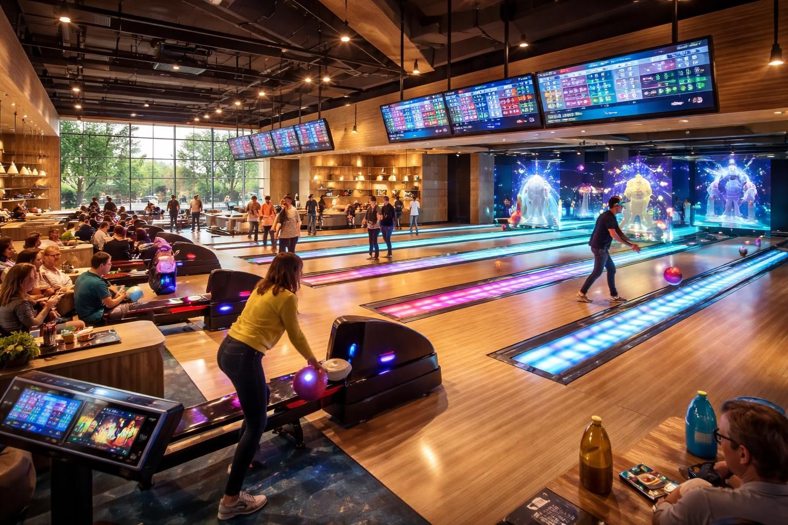 Découvrez les nouvelles attractions du bowling de l&rsquo;ouest lyonnais