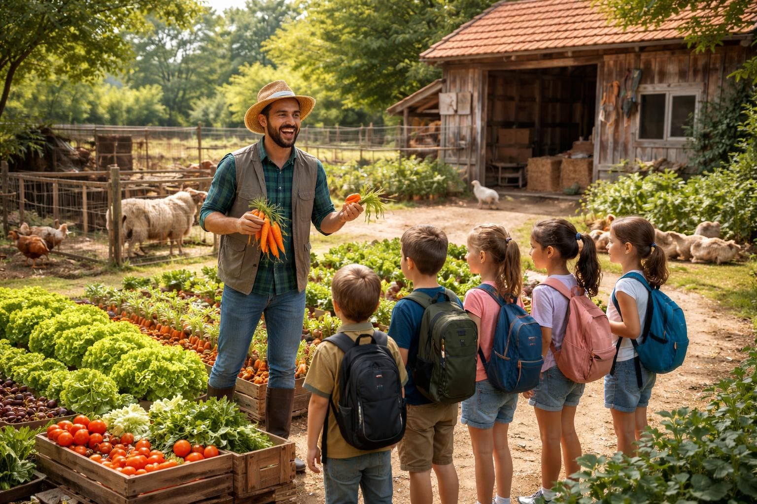 Découvrez les secrets d&rsquo;une ferme pédagogique à Ezanville