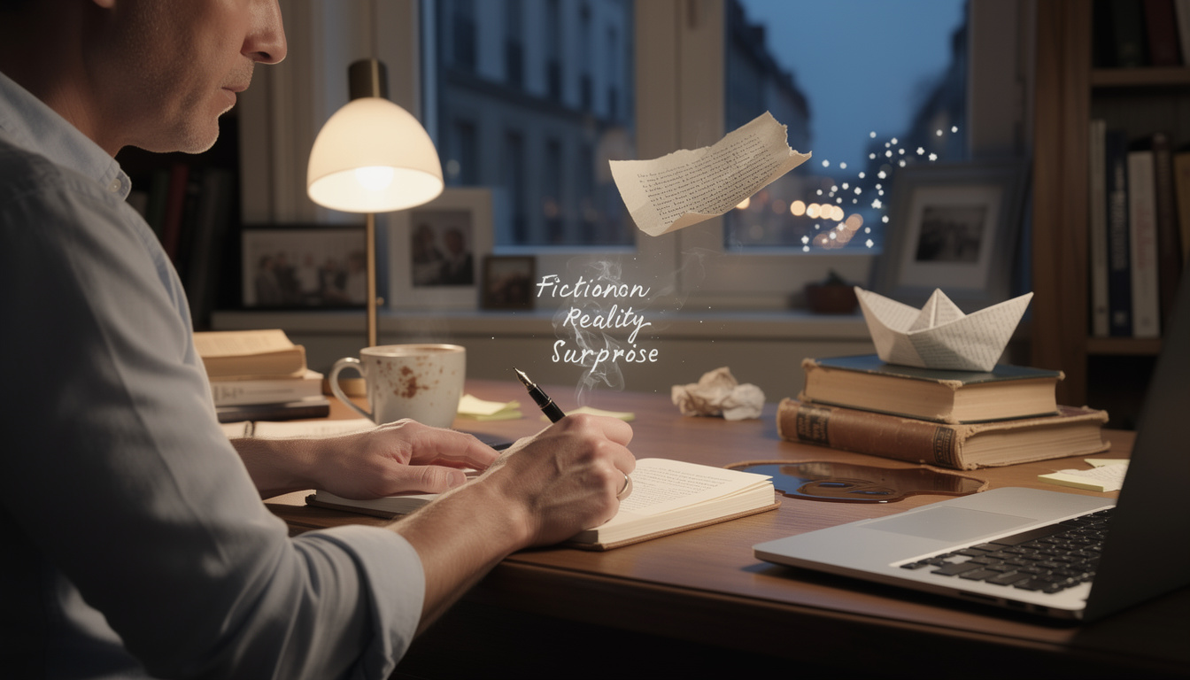 Idée de poème à écrire : mélangez fiction et réalité pour surprendre