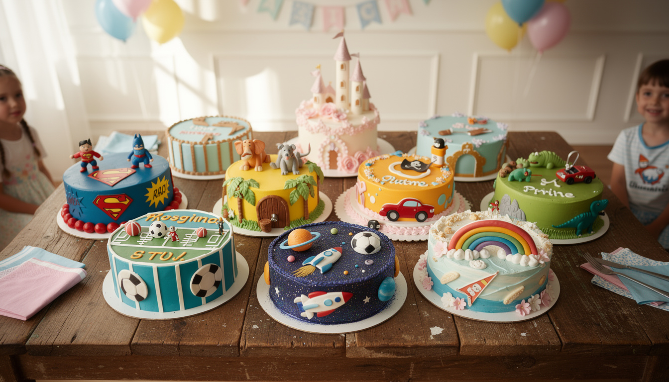 Les 10 meilleures idées de gâteau d’anniversaire d&rsquo;enfant personnalisé pour toutes les occasions