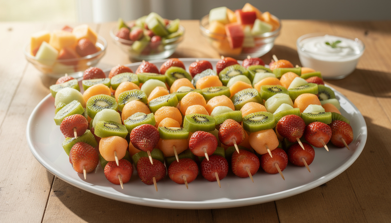 découvrez nos meilleures astuces pour créer des brochettes de fruits originales et colorées, parfaites pour égayer vos repas et épater vos invités avec des saveurs rafraîchissantes.