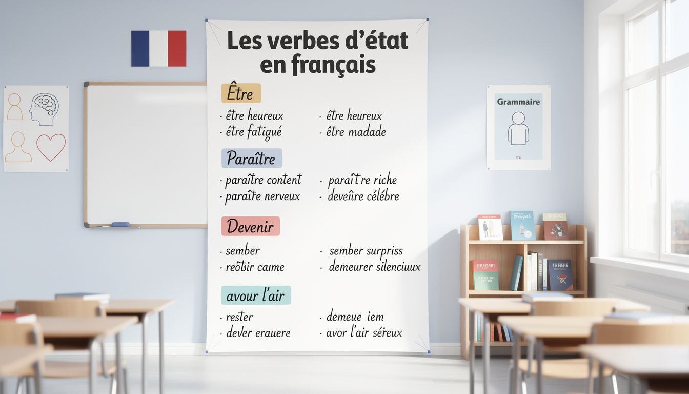 découvrez les 20 verbes d'état essentiels que tout étudiant en français doit connaître pour maîtriser la langue et enrichir ses compétences linguistiques.