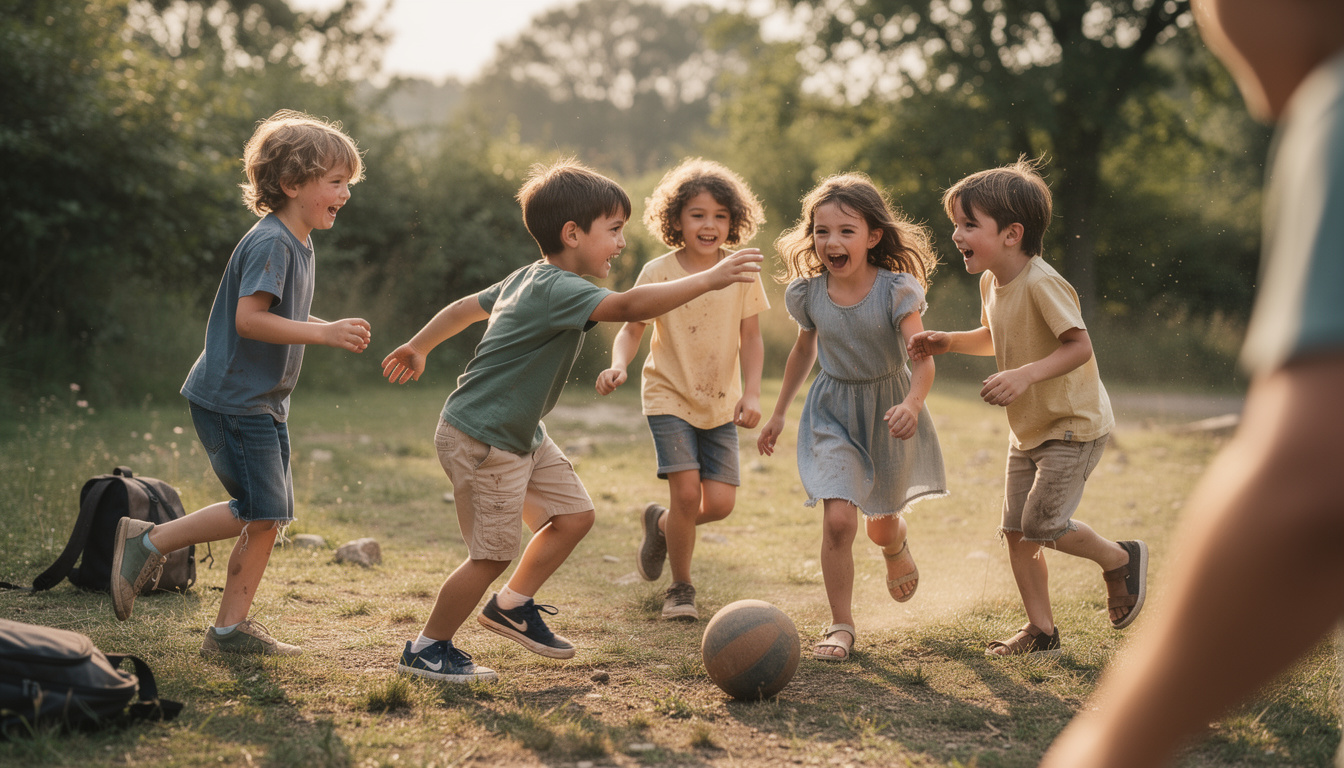 Un gage : jeu pour enfants, le secret d&rsquo;une journée réussie à l&rsquo;extérieur