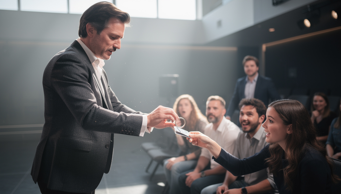 Un tour de magie interactif : la nouvelle tendance des spectacles de magie modernes