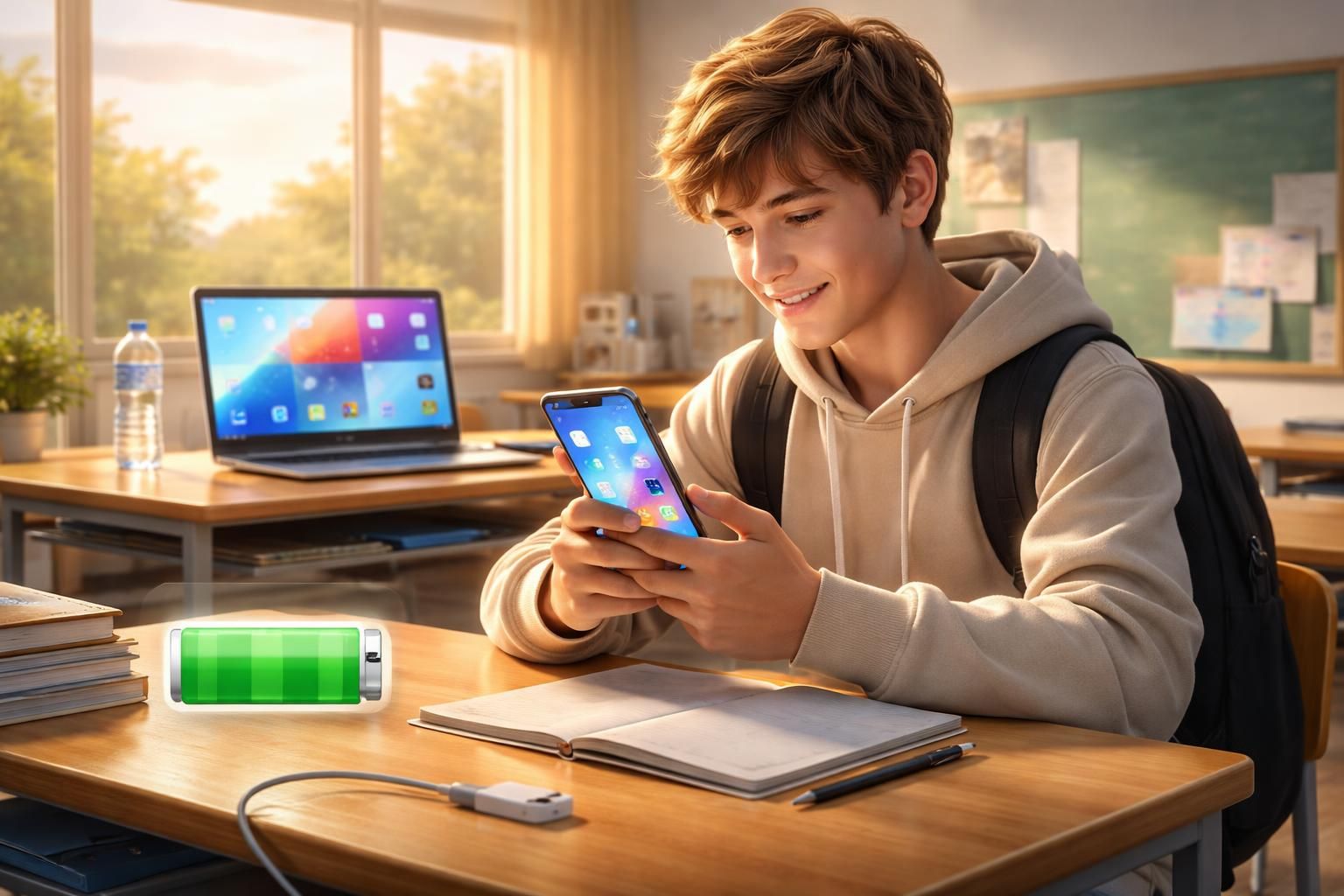 Xiaomi : autonomie et écrans, parfaits pour lycéens ?