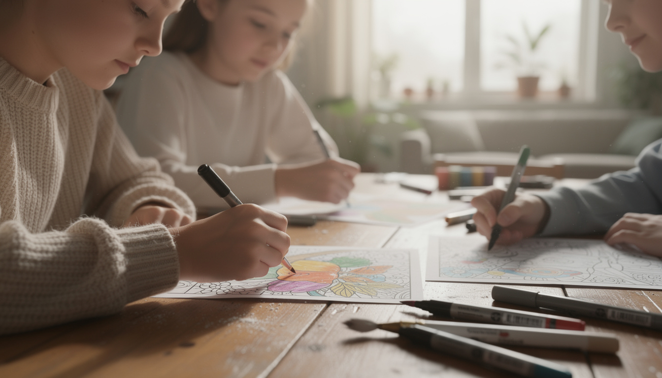 Coloriage magique anglais : une activité relaxante pour tous les âges