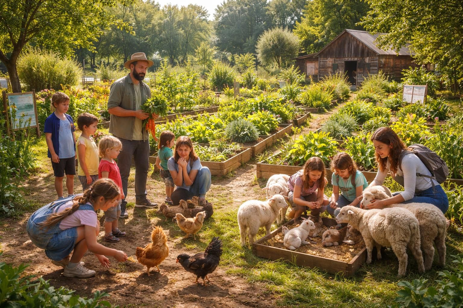 Comment une ferme pédagogique à Toul aide à sensibiliser à l&rsquo;agriculture durable
