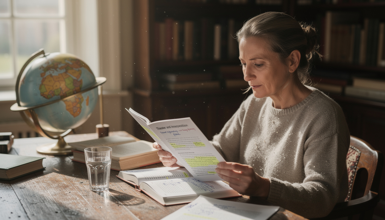 Découvrir un commentaire de texte sur le théâtre : exemple explicatif