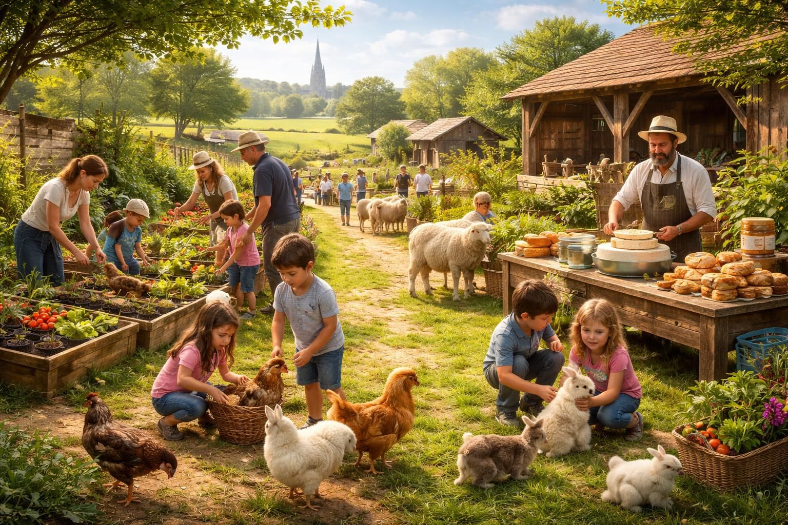 Guide des fermes pédagogiques à Chartres : un panorama des activités proposées
