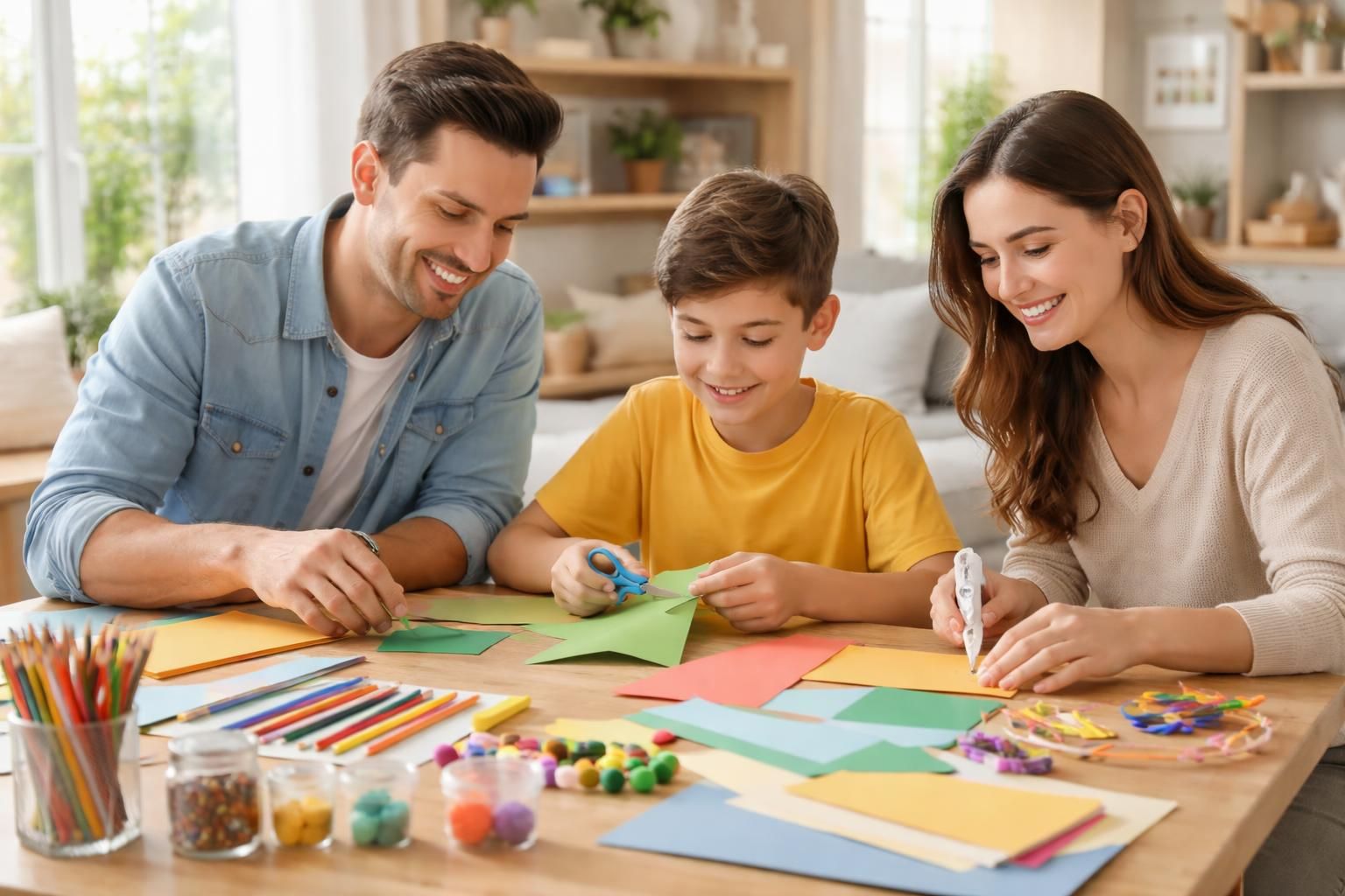 L&rsquo;activité manuelle des 10-12 ans facile : un excellent moyen de passer du temps en famille