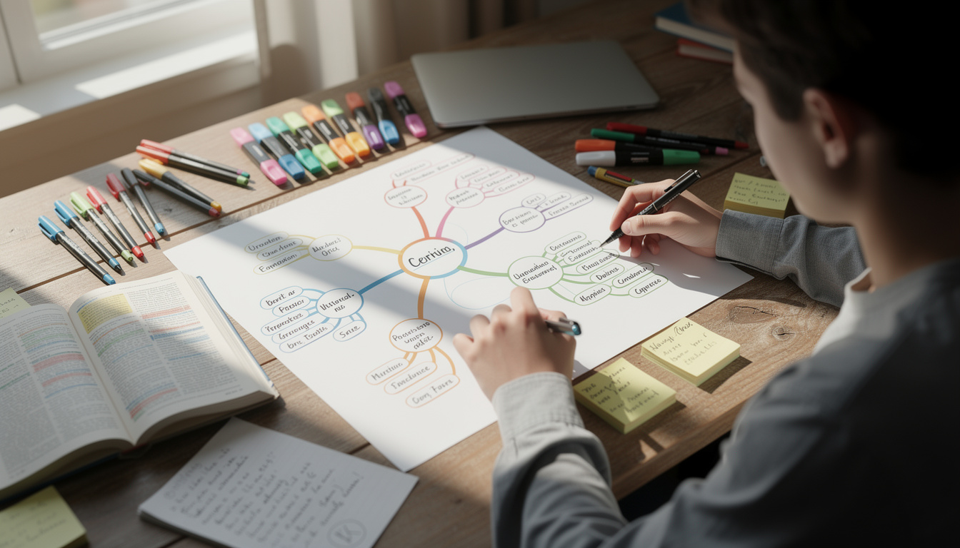 découvrez les avantages d'utiliser une carte mentale pour maîtriser les conjugaisons au passé simple et améliorer votre apprentissage de manière efficace et ludique.