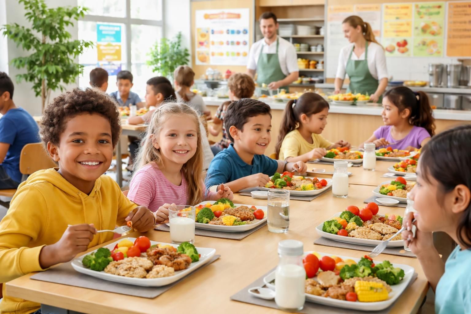 Les enjeux des restaurants scolaires dans l&rsquo;éducation nutritionnelle des enfants