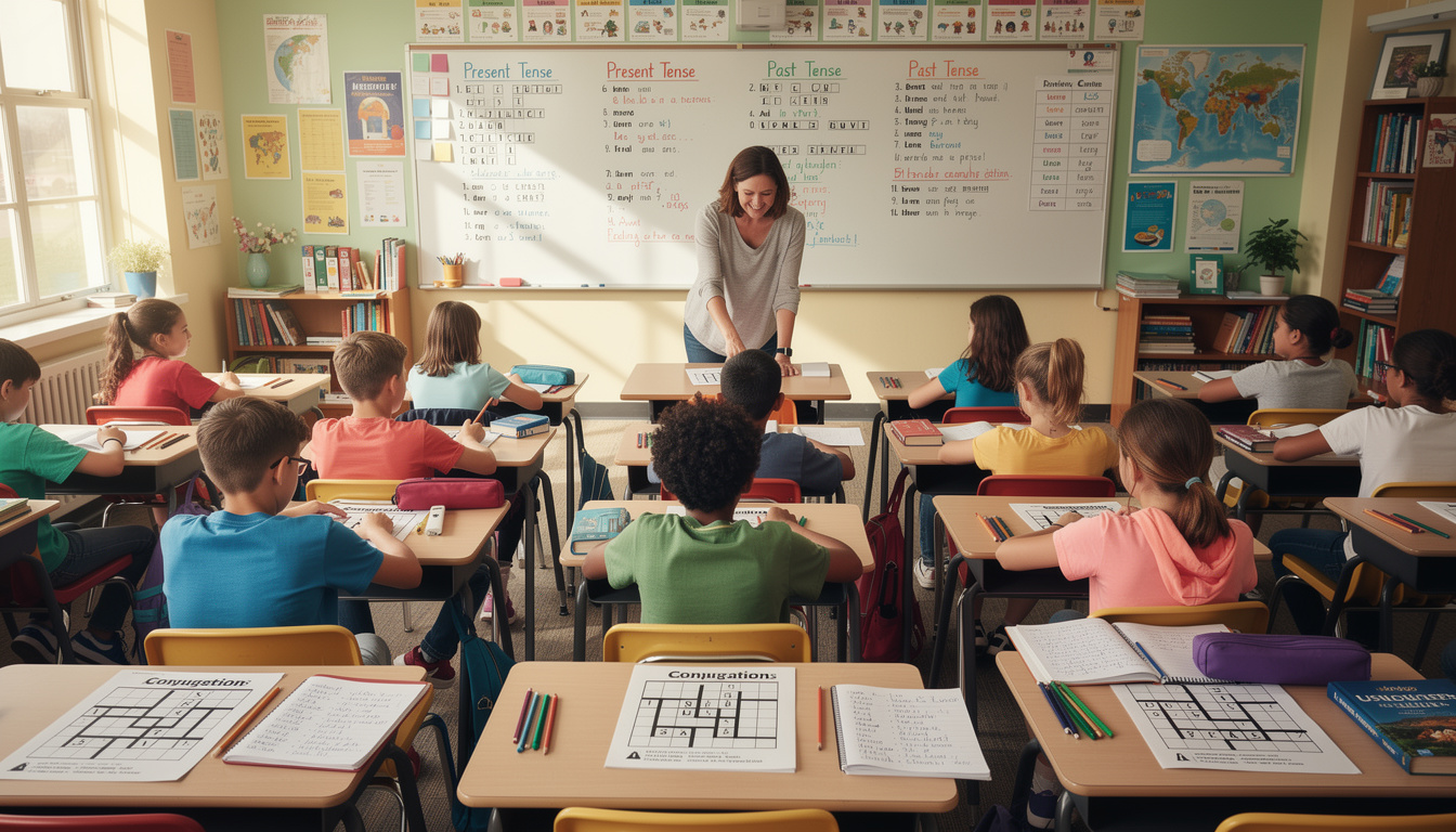 découvrez comment les mots croisés de conjugaison peuvent devenir un outil pédagogique efficace et ludique pour l'apprentissage des langues, souvent sous-estimé mais très bénéfique.