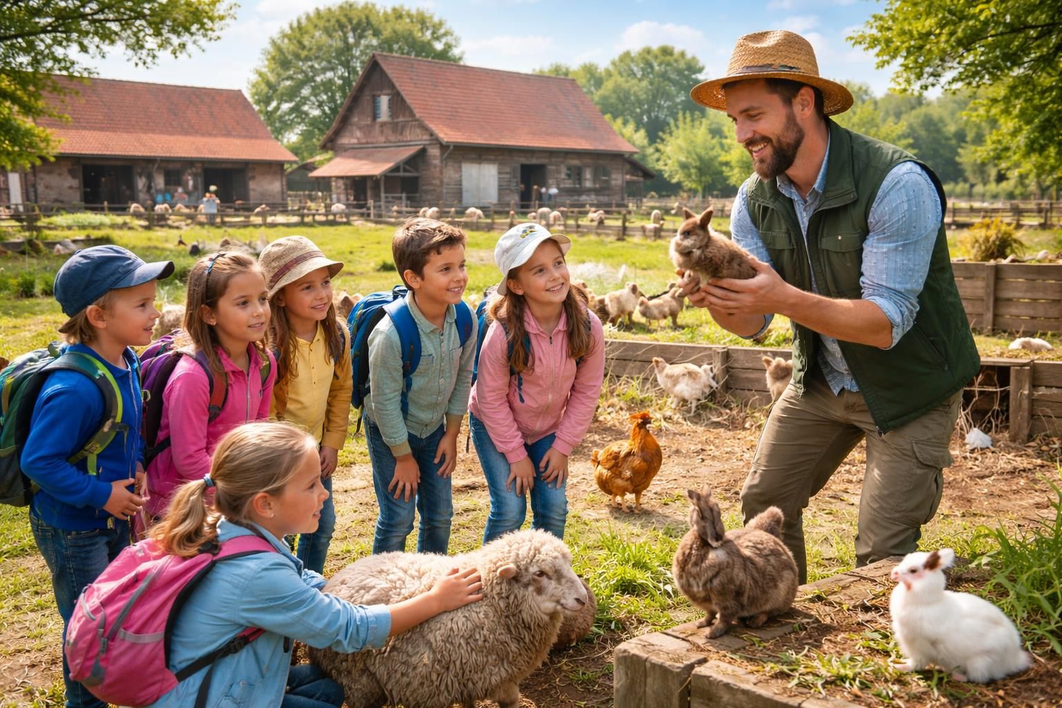 Pourquoi choisir une ferme pédagogique à Douai pour vos sorties scolaires ?