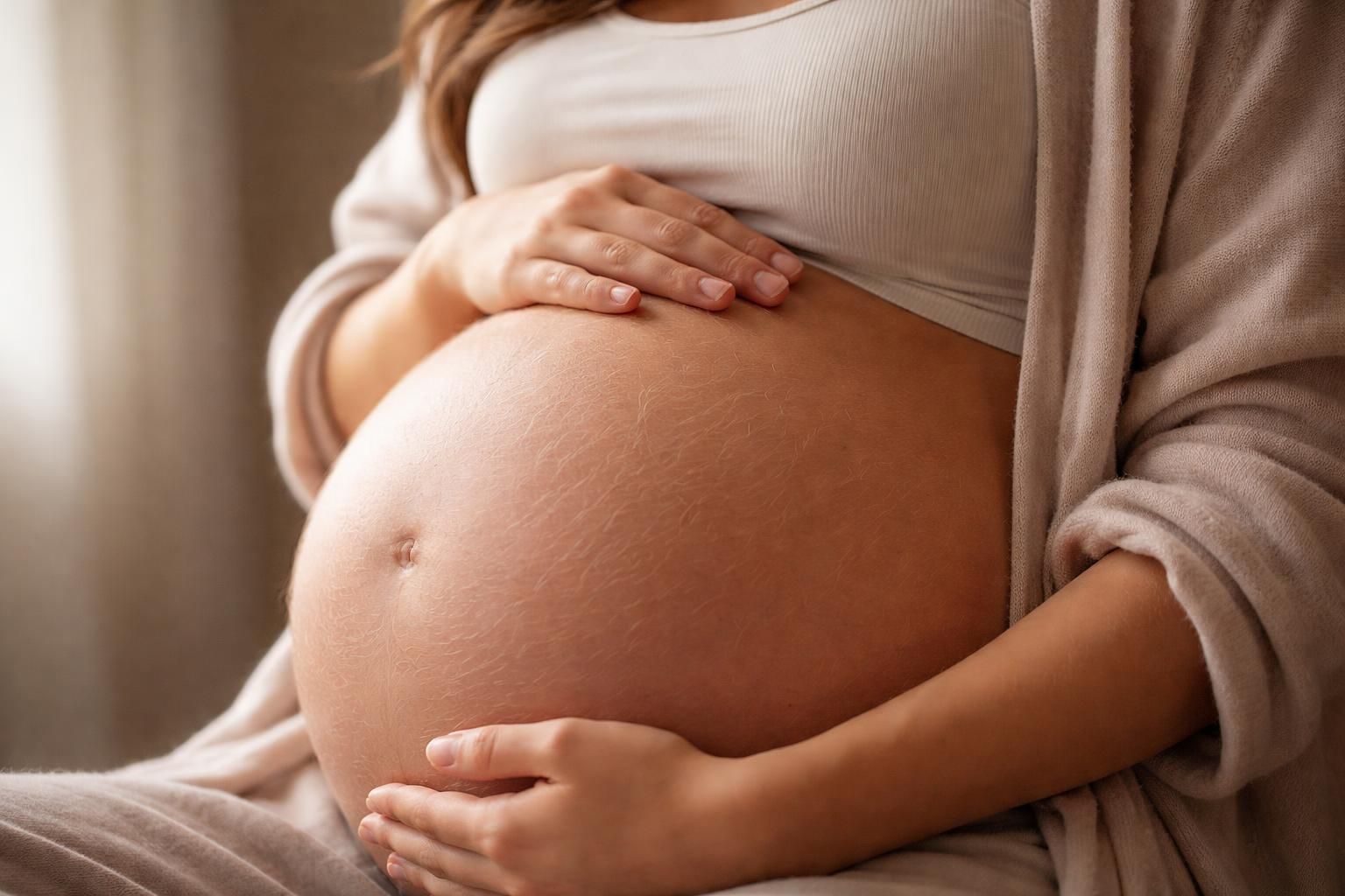 Signification des poils sur le ventre d&rsquo;une femme enceinte
