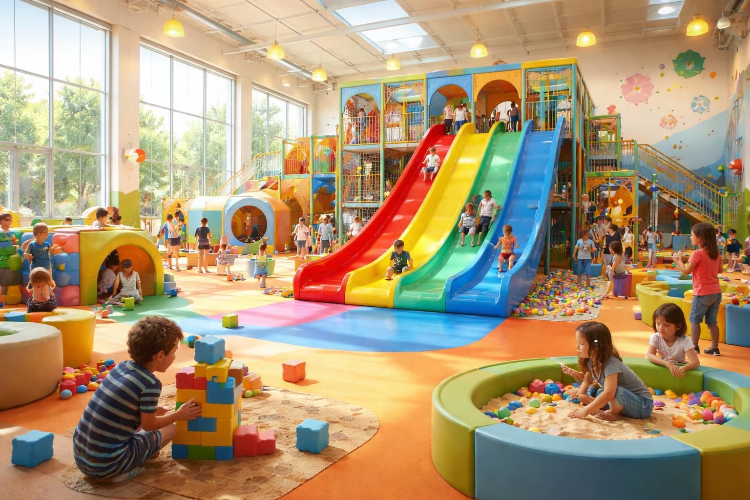 Toboggan et Compagnie à Limoges : Des jeux d&rsquo;intérieur adaptés à tous les enfants