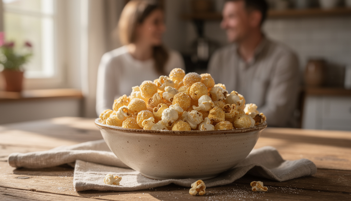 Transformez votre après-midi avec un popcorn sucré fait maison ultra croustillant