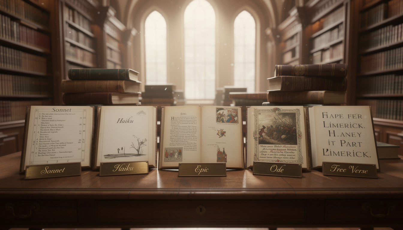 découvrez une introduction complète aux différents types de poèmes et explorez leurs caractéristiques uniques pour mieux apprécier la poésie.